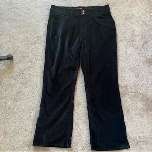 Vintage Bill Blass Petite Jeans Ultra Fit Stretch Velvet Pants